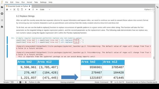 Python Pandas Library Tutorial - Data Cleaning and Manipulation in Pandas смотреть онлайн