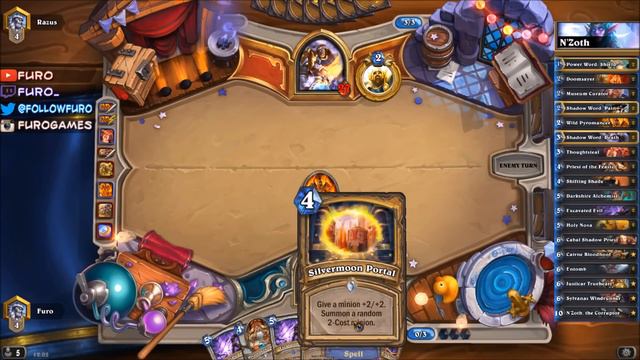 Hearthstone | Hamster's Control N'Zoth Priest Deck | STANDARD | BlizzCon 2016 смотреть онлайн