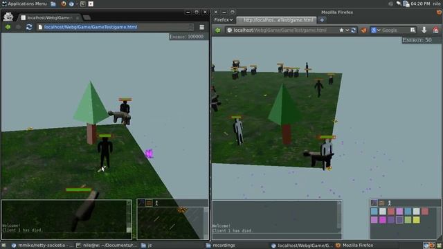 Multiplayer WebGL game demo 2 смотреть онлайн