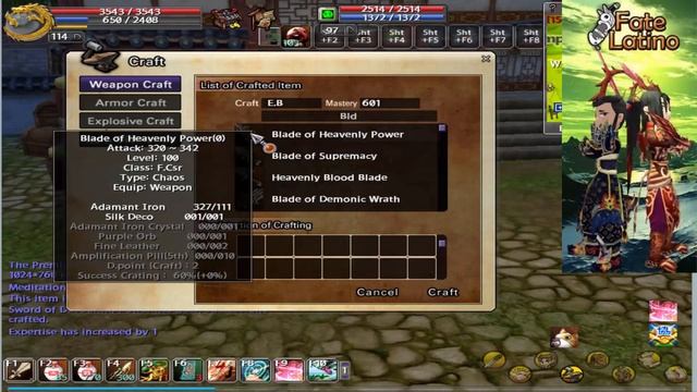 Crafting Weapon Scion of Fate - Creando Arma Craft en Scion of Fate смотреть онлайн