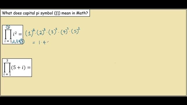 What does capital pi mean in Maths (Product Summation) смотреть онлайн