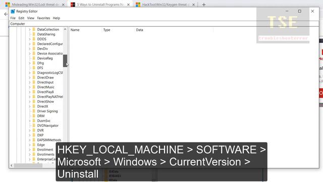 How to uninstall programs not listed in control panel | Settings & Registry Editor in Windows 10 смотреть онлайн