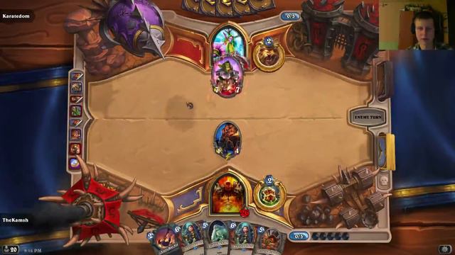 [Hearthstone Deck Tech] Elise Warrior with The Kamsh Vs. Druid Game 1 смотреть онлайн