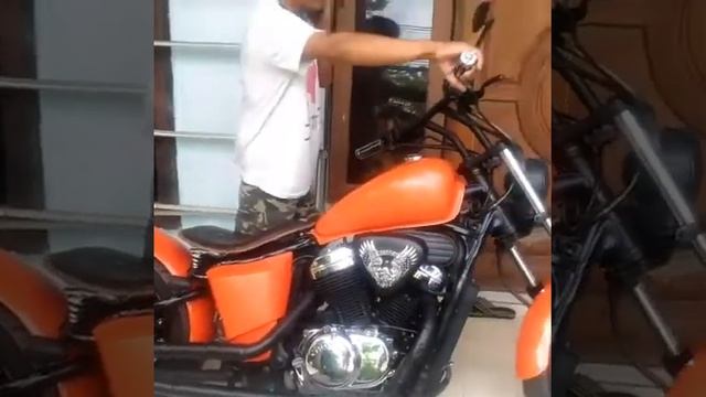 Honda Shadow 400 custom смотреть онлайн