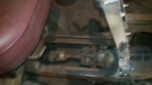 Установка сиденья на минитрактор