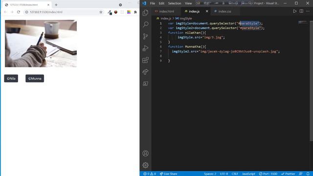 Javascript/jQuery image slider of the button|| w3Programmer YouTube|| смотреть онлайн