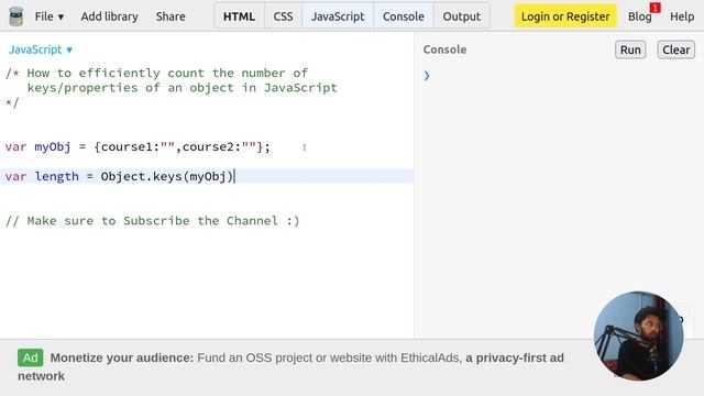 How To Efficiently Count The Number Of Keys Or Properties Of An Object In JavaScript смотреть онлайн