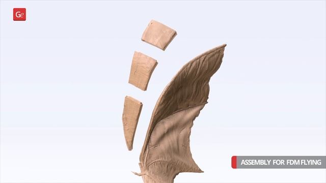 Vhagar Dragon 3D Printing Figurine | Assembly By Gambody