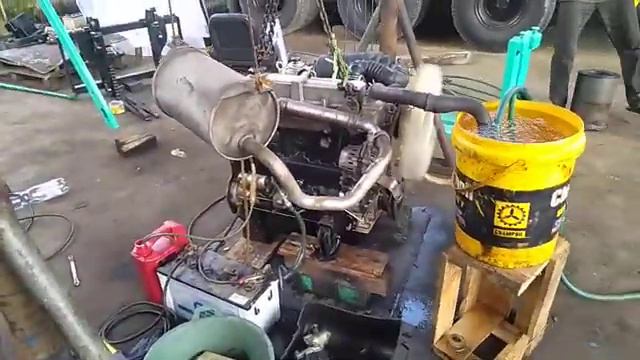 Tes sound engine s4s forklift mitsubishi grendia 3 ton смотреть онлайн