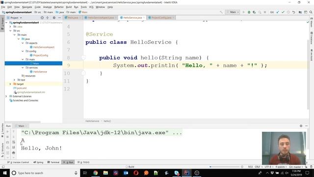 Spring Framework - Lesson 4 - Aspect Oriented Programming - AOP смотреть онлайн