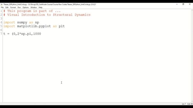 Teaser: Certificate eCourse on "Visual Introduction to Structural Dynamics with Python" смотреть онлайн