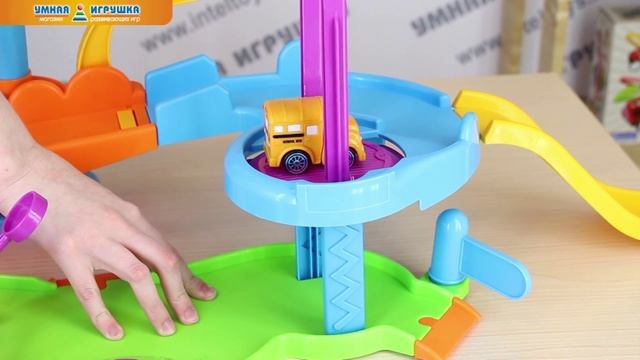 Игровой набор Bburago «Светофор с парковкой» (1 металлическая машинка) смотреть онлайн