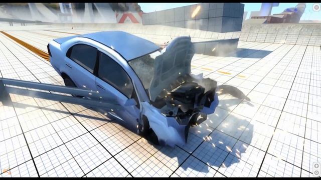 BeamNG.Drive Mod : DeClasse Asea GTA V Beta (Crash test) смотреть онлайн