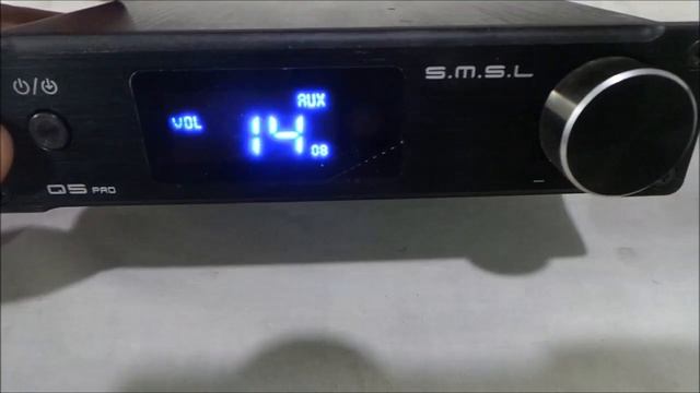 SMSL Q5 Pro Digital Amplifier 2-50W USB/Coaxial/Optical with Remote Control - Black смотреть онлайн