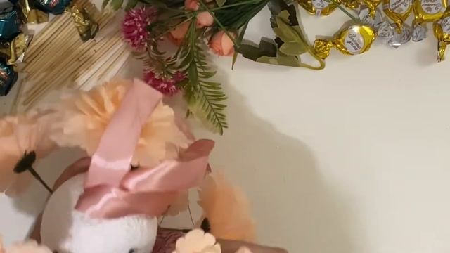 WOW! Шар-букет из конфет и искусственных цветов. смотреть онлайн