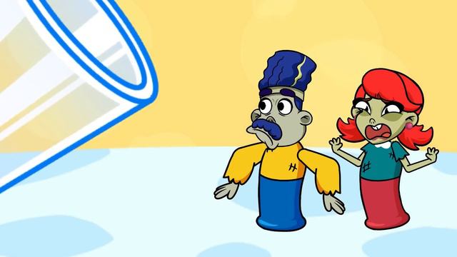 Alien vs Zombie Dance Party! 🙀 | Kids Songs and Nursery Rhymes смотреть онлайн