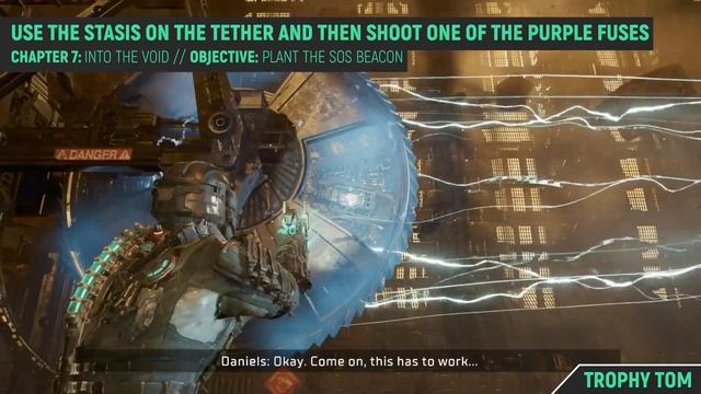 Dead Space Remake - Destroy Gravity Tethers & Plant SOS Beacon - Chapter 7 смотреть онлайн