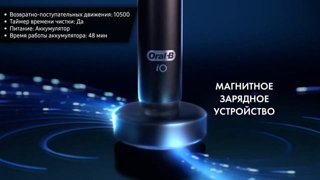 Электрическая зубная щетка Braun Oral-B iO 8 смотреть онлайн