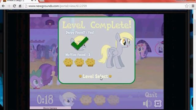Where's Derpy? 2 - Walkthrough смотреть онлайн