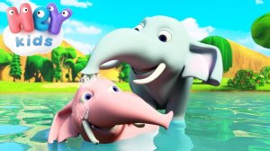 Gli Elefanti  Canzoni pe Bambini - HeyKids Italiano