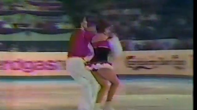 Bestmianova & Bukin Бестемьянова и Букин (URS) - 1984 Worlds Championships, Ice Dancing, FD (US CBS смотреть онлайн