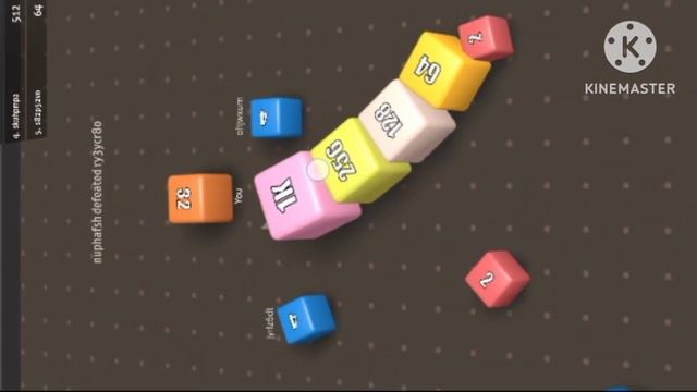2048.io cubes merge gameplay смотреть онлайн