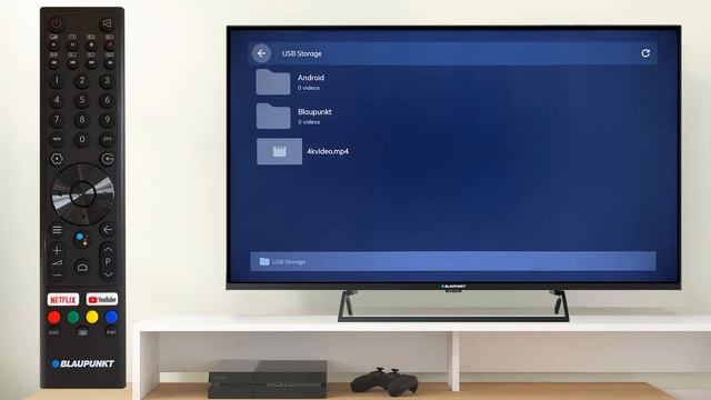 Video player - usage. You can watch movies from USB. BLAUPUNKT TV series UB7000 смотреть онлайн