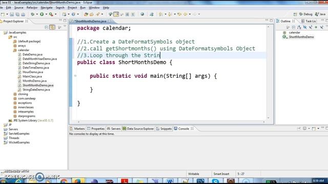 How to get list of short month names in java? смотреть онлайн