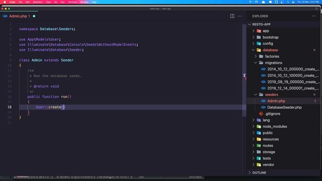 #2 Create Admin User Laravel Restaurant Reservation Website | Laravel 9 Tutorial смотреть онлайн