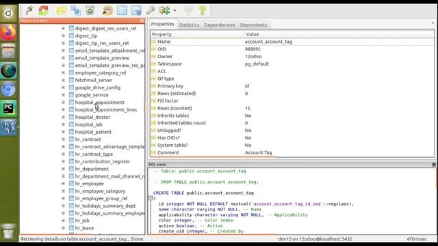Install PgAdmin Configure With Odoo Access, Visualize and Update Data смотреть онлайн