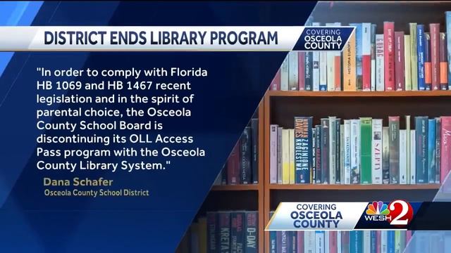 Parents react to Osceola Schools pulling library card program смотреть онлайн
