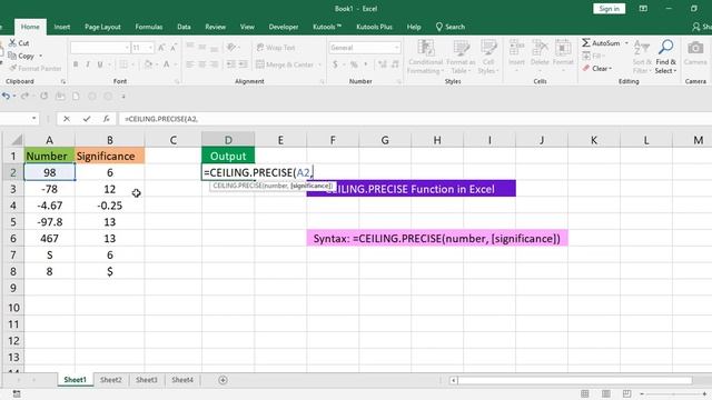 How to Use Excel CEILING.PRECISE Function in Office 365? Geek Excel смотреть онлайн