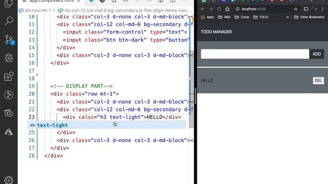 Todo App - Client Side CURD and Server Side Integration with Angular and Bootstrap. смотреть онлайн