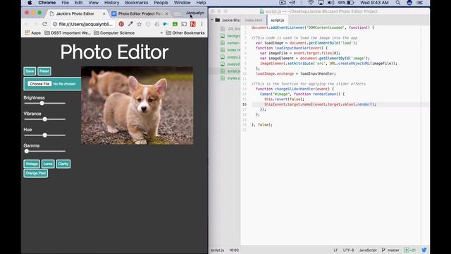 Photo Editor Web App Part 5 смотреть онлайн