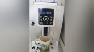 delonghi ECAM23 кофе из молотых зерен. Ну как то так...#кофе #delonghi #идея #релакс