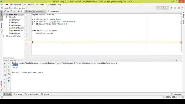Constants and Variables Tensorflow | Tensorflow Tutorials using Python | Part - 4 | смотреть онлайн