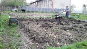 Фрезы Целина в работе с мотоблоком Угра