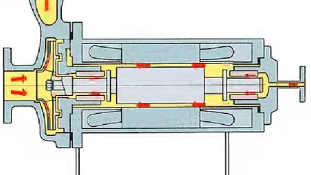 6. Герметичный насос с гильзованным/омываемым двигателем, TEIKOKU (Тейкоку). Модель с промывкой смотреть онлайн
