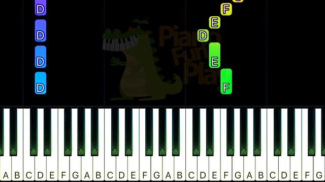 Abba - Lay All Your Love On Me - SLOW EASY Piano TUTORIAL by Piano Fun Play смотреть онлайн