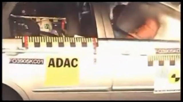 Crash test KIA Cerato 2006 смотреть онлайн
