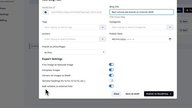 Easiest way to publish Google Docs to WordPress смотреть онлайн