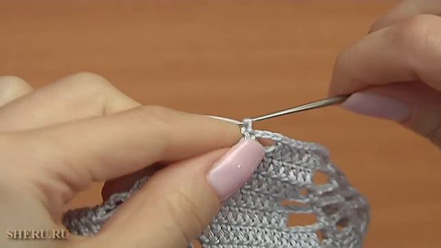 Как связать ажурную летнюю шапочку Урок 76 часть 2 из 2 смотреть онлайн