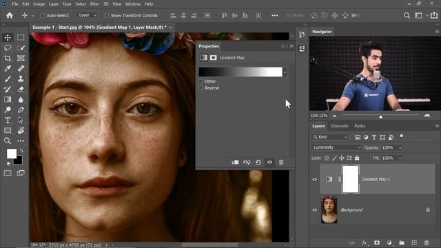 Using 3D Luminosity on Portraits with Photoshop смотреть онлайн