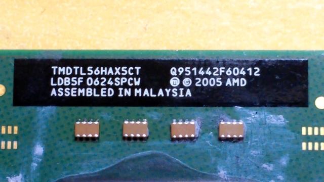 AMD Turion 64X2 TMDTL56HAX5CT смотреть онлайн