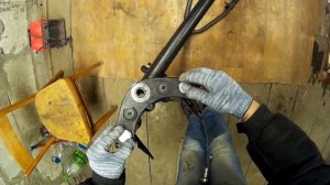 Установка вилки ИЖ Планета 5