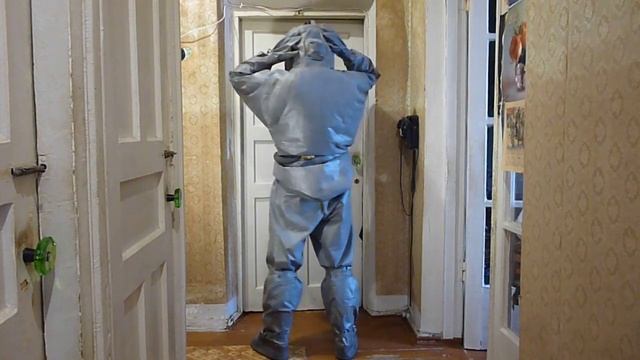 Russian hazmat suit KIH 4M КИХ 4М # 05 смотреть онлайн
