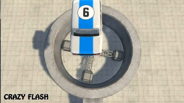 BeamNG Drive Gridmap Crash Testing Random Vehicle #81 смотреть онлайн