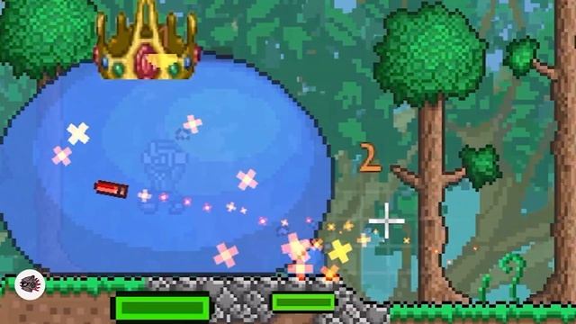 Stickman vs King Slime but it's in the game смотреть онлайн