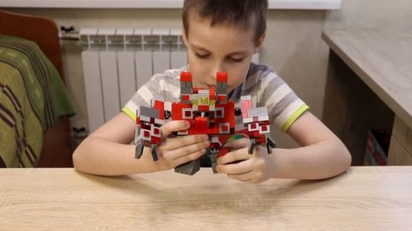 LEGO Самоделка - Майнкрафт Редстоун Монстросити / Minecraft Dungeons: Redstone Monstrosity