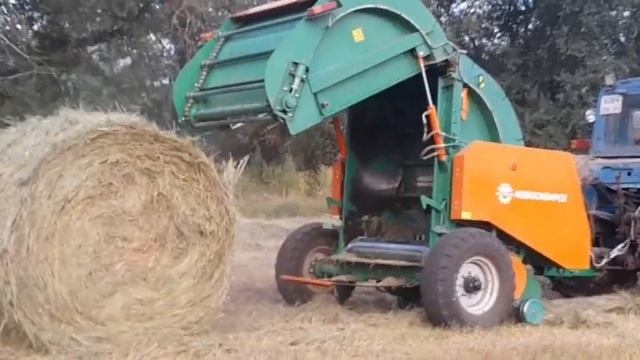 Отзыв о пресс подборщике завода Унисибмаш ПР-145М "Сенокос 2022г." смотреть онлайн